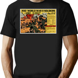 200 Ww2 Soldiers Comic Book Ad T-Shirt - Black