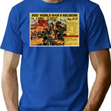 200 Ww2 Soldiers Comic Book Ad T-Shirt - Blue