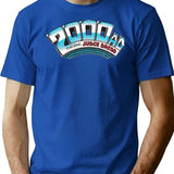 2000ad Classic Logo Classic Essential T-Shirt - Retro Graphic Tee for Men & Women - Blue