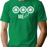 3rd Wheel Graphics. Funny Graphic Tee - Sarcastic Humor Graphic Tee - Green