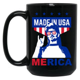 4Th Of July Joe Dirt (1) Black Coffee Mug