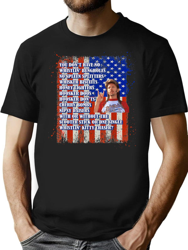 4th Of July Merica Funny With Vintage Name Joe Lover Family T-Shirt - Black
