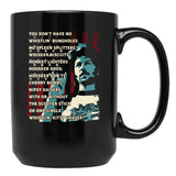 4Th Of July Black Coffee Mug - Black