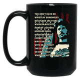 4Th Of July Black Coffee Mug