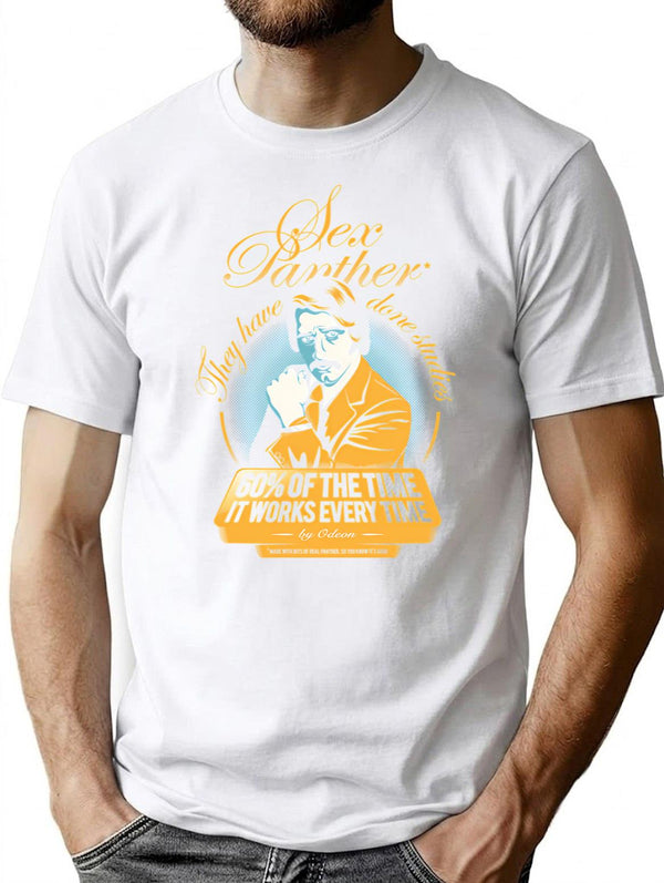 60 Of The Time T-Shirt - Retro Graphic Tee for Men & Women - White
