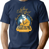60 Of The Time T-Shirt - Retro Graphic Tee for Men & Women - Navy