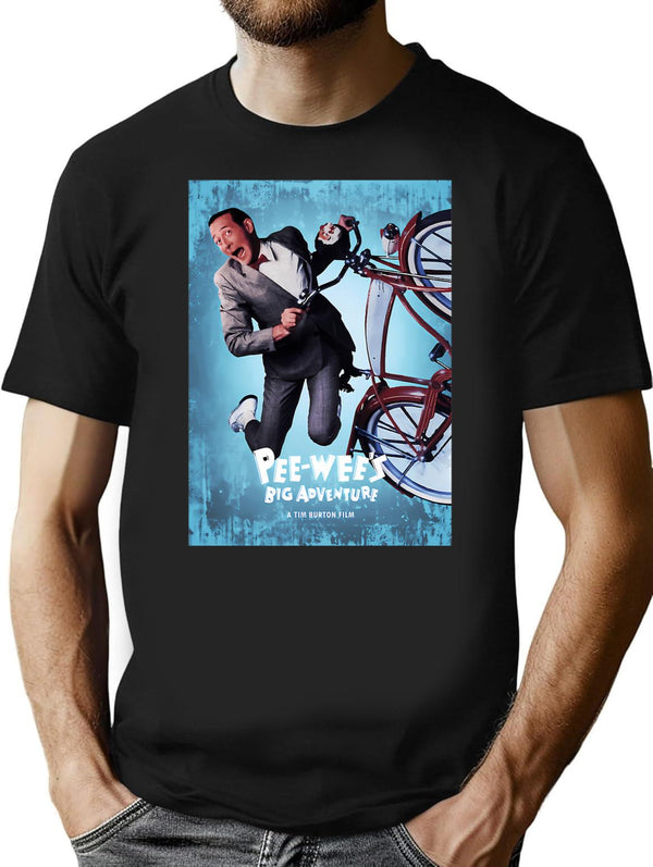 80s Funny Movie Vintage T-Shirt - Retro Graphic Casual Tee - Black