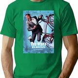 80s Funny Movie Vintage T-Shirt - Retro Graphic Casual Tee - Green