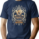 80s Movie Funny Vintage T-Shirt - Retro Graphic Casual Tee - Navy