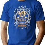 80s Movie Funny Vintage T-Shirt - Retro Graphic Casual Tee - Blue