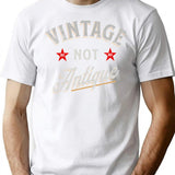 80th Birthday - Vintage Not Antique T-Shirt - White