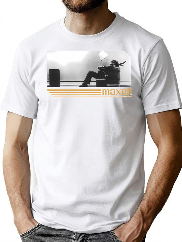 80x27 S Retro Cassette Ad Classic T Shirt - White