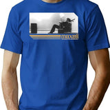 80x27 S Retro Cassette Ad Classic T Shirt - Blue