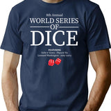 8th Annual - World Series Of Dice T-Shirt - Navy