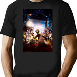 9 Movie Fanart T-Shirt - Retro Graphic Tee for Men & Women - Black