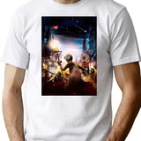 9 Movie Fanart T-Shirt - Retro Graphic Tee for Men & Women - White