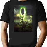 9 Poster T-Shirt - Retro Graphic Tee for Men & Women - Black