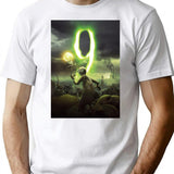 9 Poster T-Shirt - Retro Graphic Tee for Men & Women - White