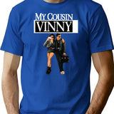 90s Movie Funny Vintage T-Shirt - Retro Graphic Casual Tee - Blue