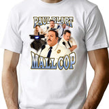 90s Vintage Tee Paul Blart Mall Cop Funny Tshirt - White