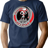 99 Wabx Rocks Detroit Retro Radio Station Design T-Shirt - Navy