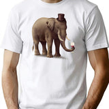 A Fine Vintage T-Shirt - Retro Graphic Casual Tee - White
