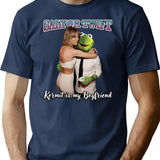 A Frog Is My Boyfriend Parody Shirt T-Shirt - Navy