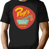 A Place To Ketchup... T-Shirt - Retro Graphic Tee for Men & Women - Black