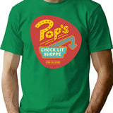 A Place To Ketchup... T-Shirt - Retro Graphic Tee for Men & Women - Green