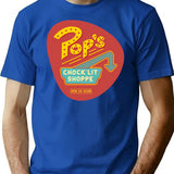 A Place To Ketchup... T-Shirt - Retro Graphic Tee for Men & Women - Blue