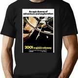 A Space T-Shirt - Retro Graphic Tee for Men & Women - Black