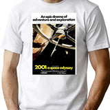 A Space T-Shirt - Retro Graphic Tee for Men & Women - White