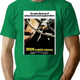 A Space T-Shirt - Retro Graphic Tee for Men & Women - Green
