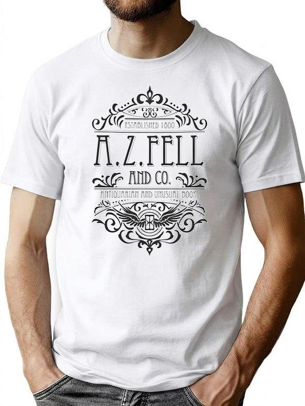 A.z Feel T-Shirt - Retro Graphic Tee for Men & Women - White