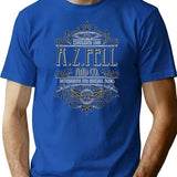 A.z Feel T-Shirt - Retro Graphic Tee for Men & Women - Blue
