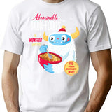 Abominable Snowflakes T-Shirt - Retro Graphic Tee for Men & Women - White
