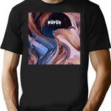 Abstract Cover T-Shirt - Retro Graphic Tee for Men & Women - Black