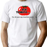 Ace Tomato Company T-Shirt - Retro Graphic Tee for Men & Women - White