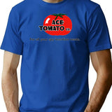 Ace Tomato Company T-Shirt - Retro Graphic Tee for Men & Women - Blue