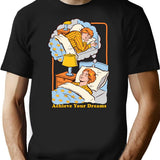 Achieve Your Dreams (1) T-Shirt - Retro Graphic Tee for Men & Women - Black