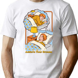 Achieve Your Dreams (1) T-Shirt - Retro Graphic Tee for Men & Women - White