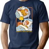 Achieve Your Dreams T-Shirt - Retro Graphic Tee for Men & Women - Navy