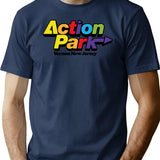 Action Park Vernon New Jersey Vintage T-Shirt - Navy