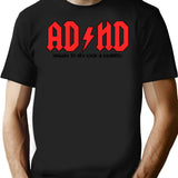 Adhd - Hey Look A Squirrel T-Shirt - Black