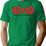 Adhd - Hey Look A Squirrel T-Shirt - Green