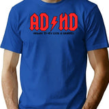 Adhd - Hey Look A Squirrel T-Shirt - Blue