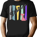 Advantage T-Shirt - Retro Graphic Tee for Men & Women - Black