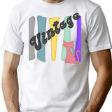 Advantage T-Shirt - Retro Graphic Tee for Men & Women - White
