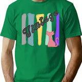 Advantage T-Shirt - Retro Graphic Tee for Men & Women - Green