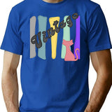Advantage T-Shirt - Retro Graphic Tee for Men & Women - Blue